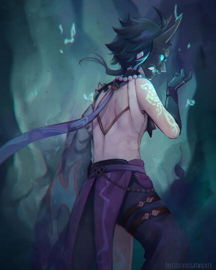 Xiao Illustration